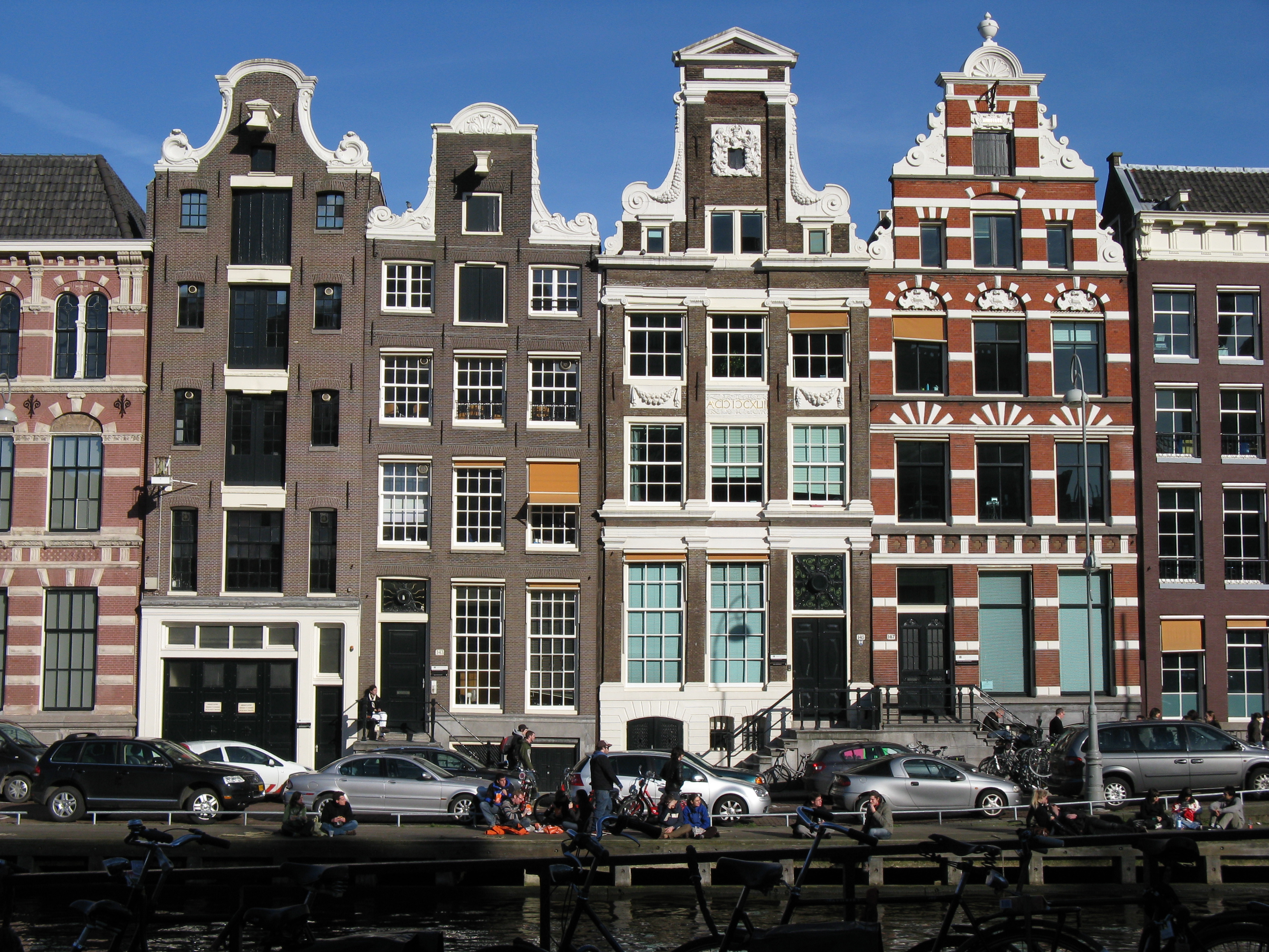 Typical Amsterdam house