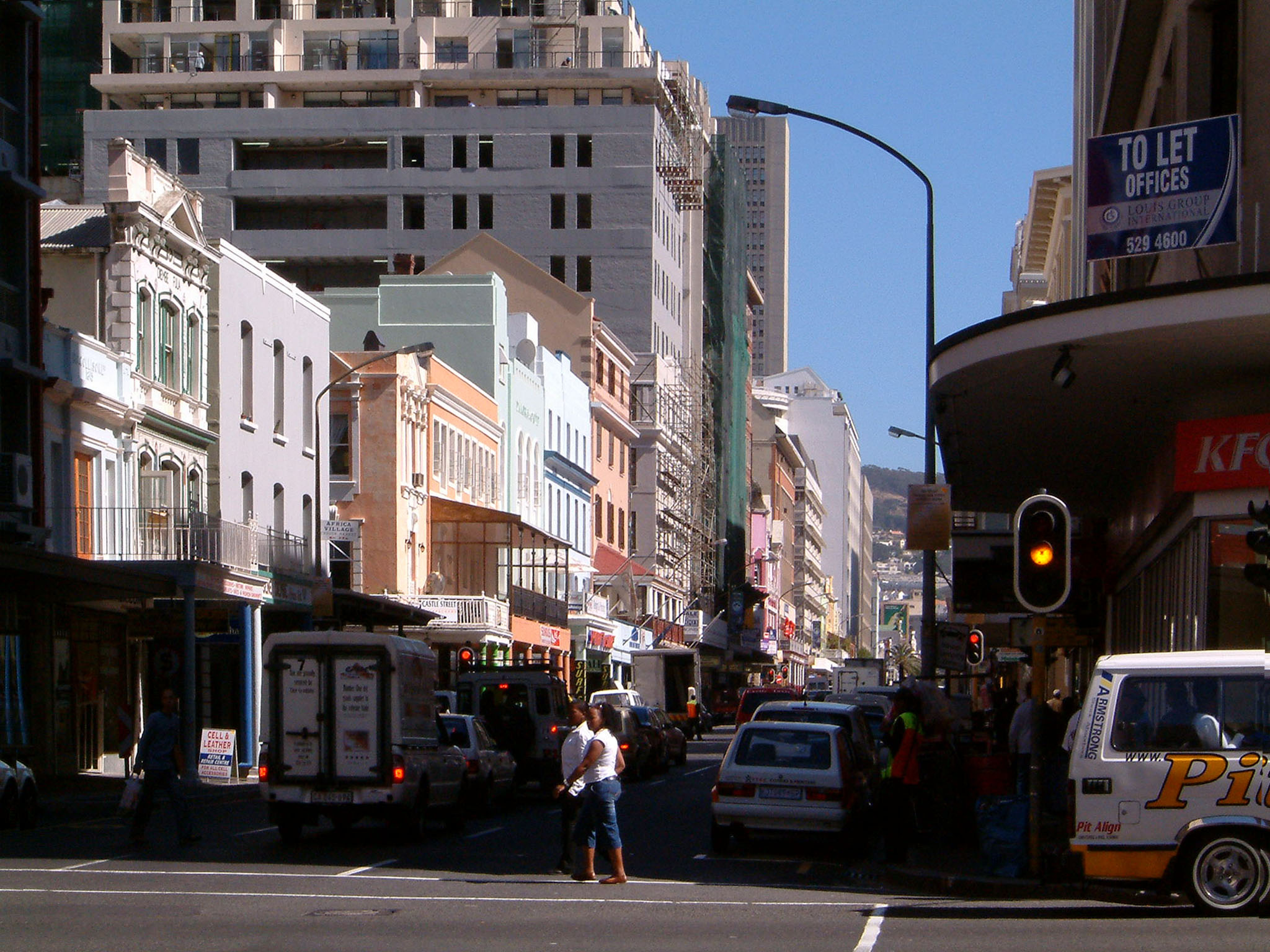 Long Street in Cape Town