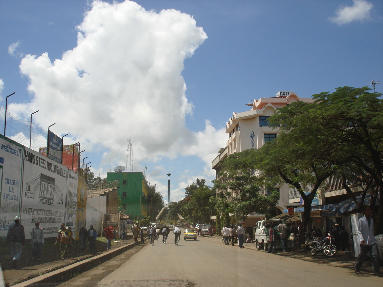 Arusha city view